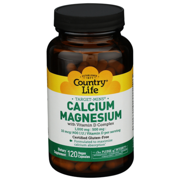 Country Life Calcium Magnesium with Vitamin D