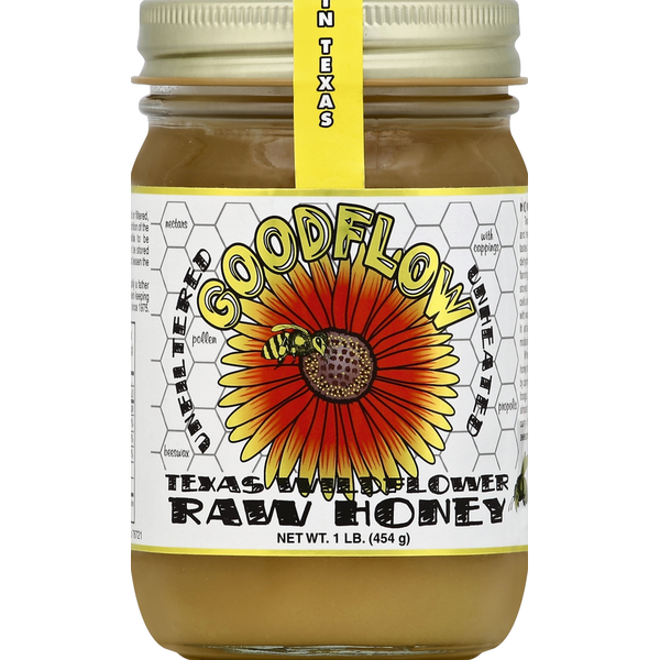 Good Flow Honey, Raw, Texas Wildflower